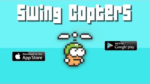 Swing Copters Game Review!