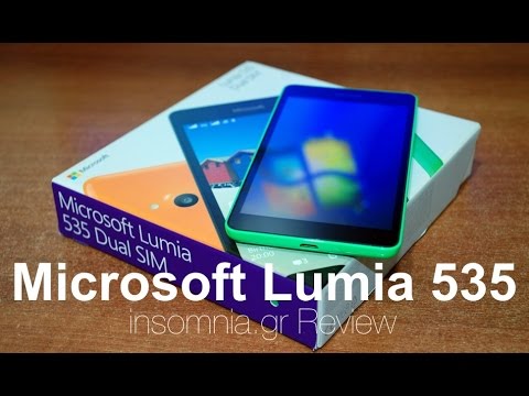 Microsoft Lumia 535 Dual SIM Video Review