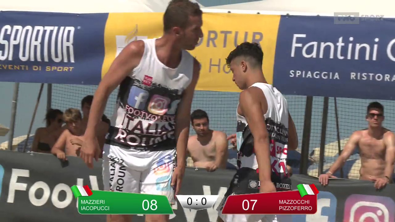 Foot Volley WS 2K17 Cervia - Mazzieri - Iacopucci vs Mazzocchi - Pizzoferro