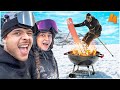 On fait un BBQ INTERDIT sur les PISTES de SKI ⛷️(chutes, tier list saucisson) thumbnail
