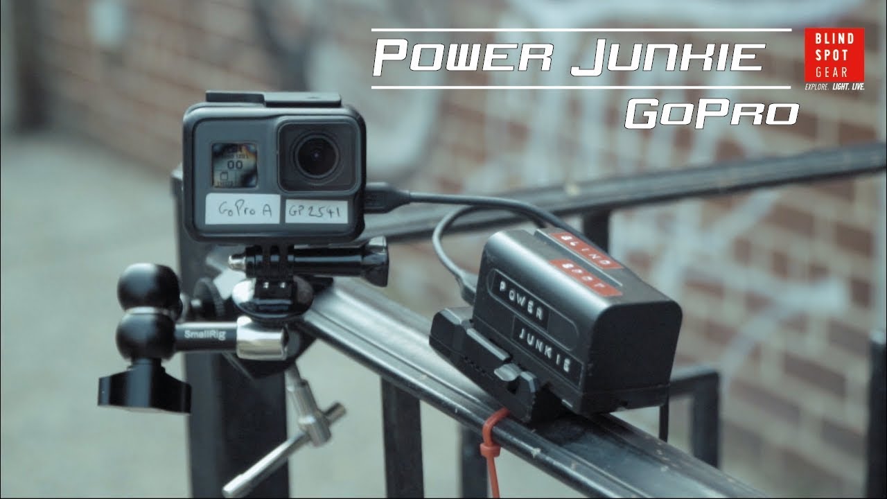 Power Junkie by Blind Spot for GoPro - Power Adapter for Sony NP-F