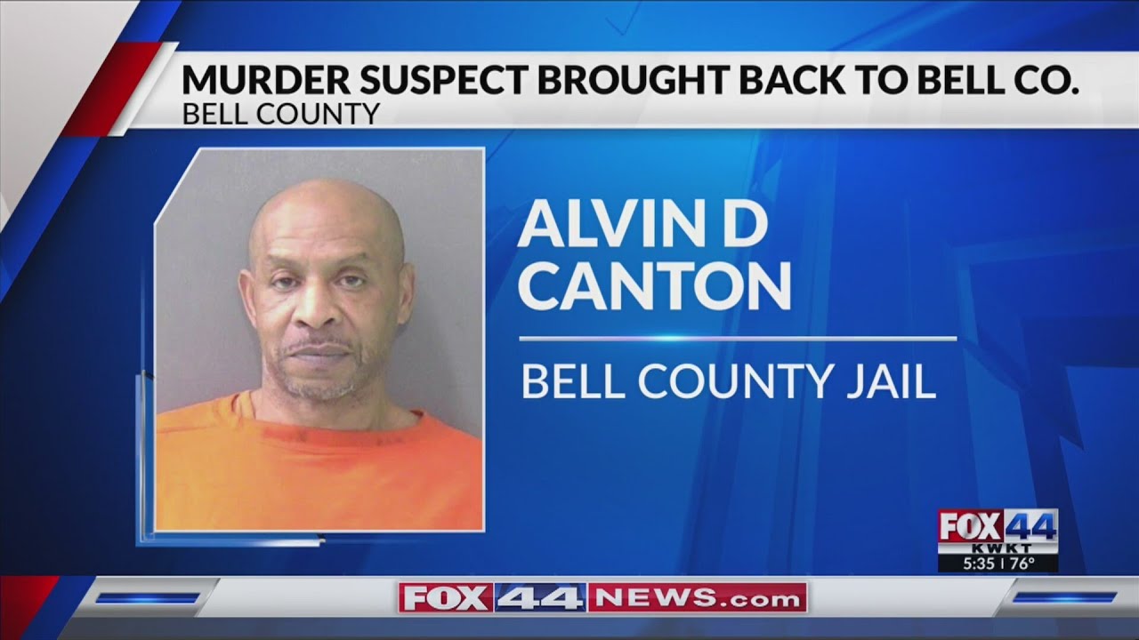 Bell County murder suspect brought back to face charges - YouTube