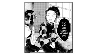 Tanjirou Kamado x Kanao Tsuyuri Doujinshi - Do you like older women?