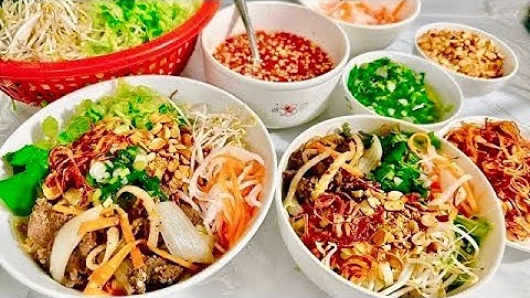 Cách Làm Bún Thịt Bò Xào Nam Bộ Mềm Không Dai Bí Quyết Pha Nước Mắm Ăn Bún Ngon || MNQN