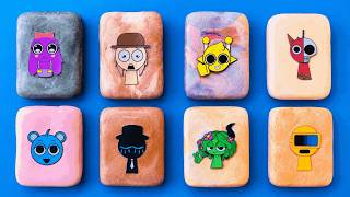 SPRUNKI CUBES ! Which Sprunki character will come out of the cubes | Mrs Jevin x Mr Black
