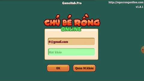 Tặng acc ko đổi dc mk