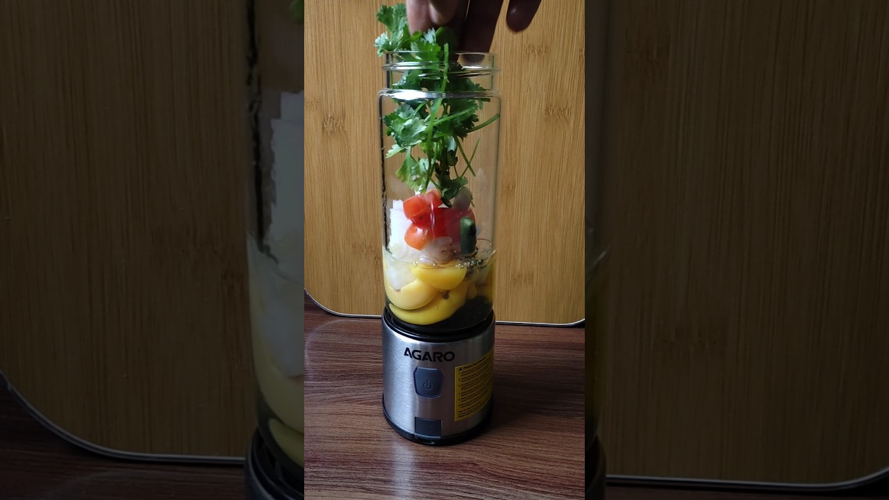 Using Portable Blender as an Egg 🥚 Whisker 😄 | food tool #foodtool