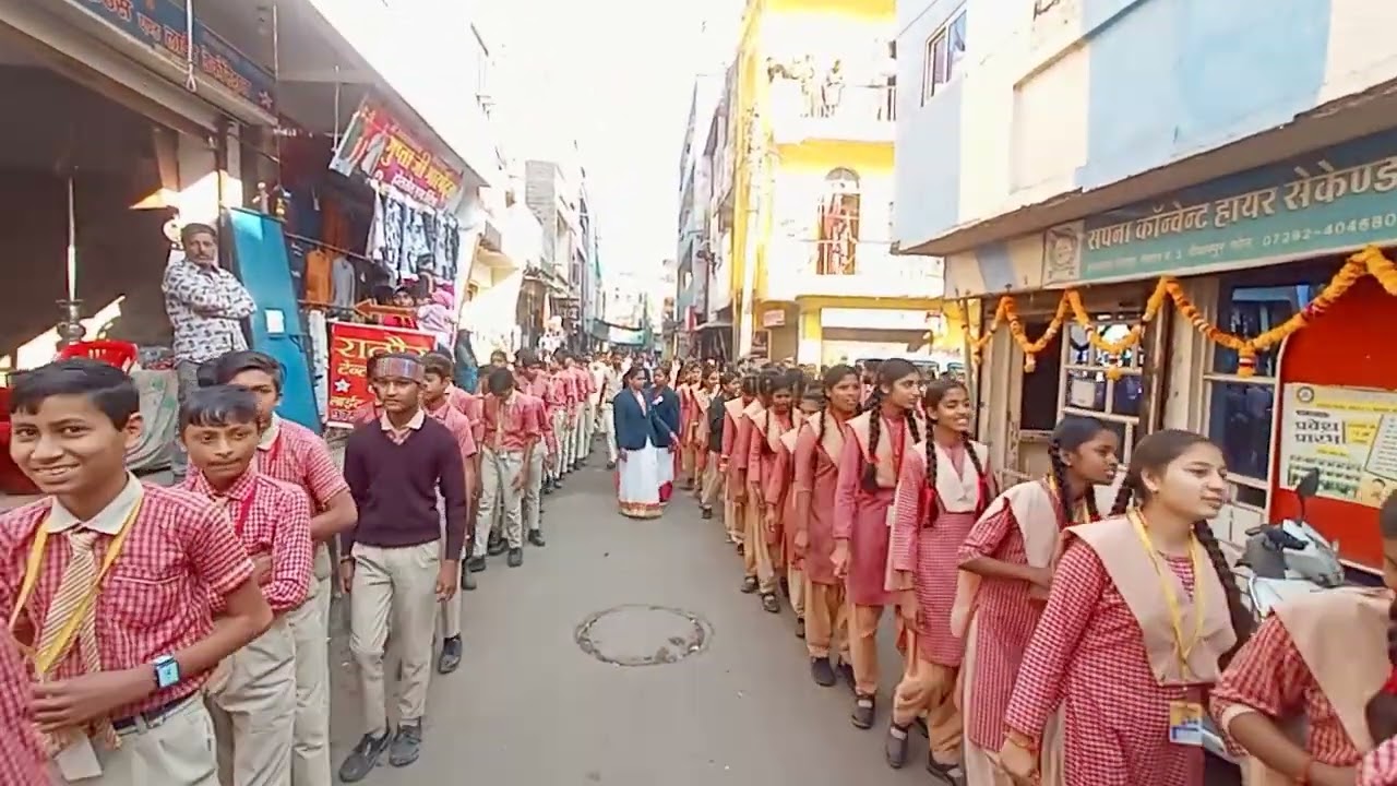 Sapna Convent School Rally old building campus