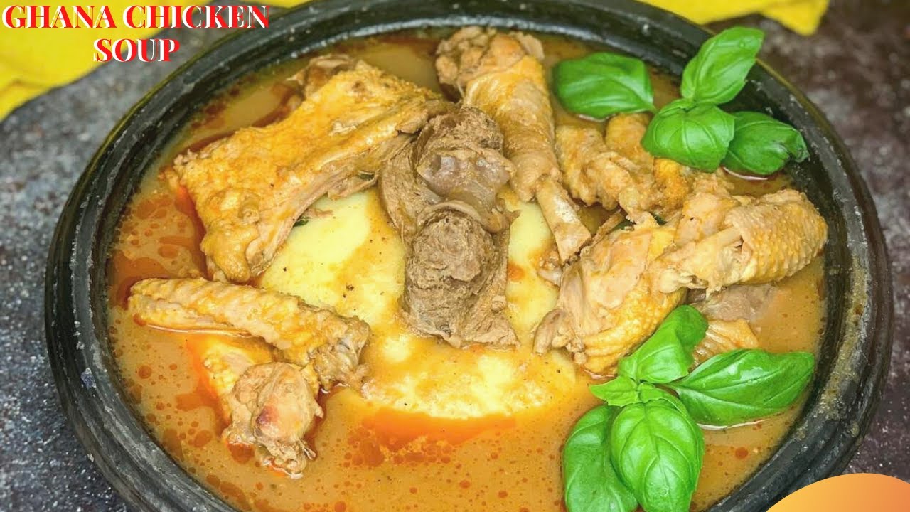 Tastiest Chicken Soup Ghana 🇬🇭 Chicken Light Soup Recipe Chicken