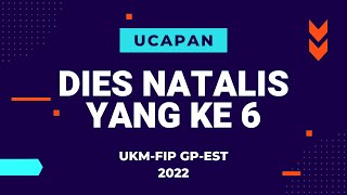 Video Ucapan Selamat Ulang Tahun Ukm-Fip Gp-Est Yang Ke-6 Tahun