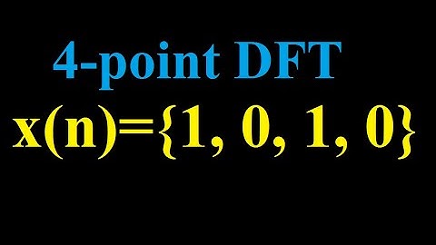 4 point DFT (Example 5)