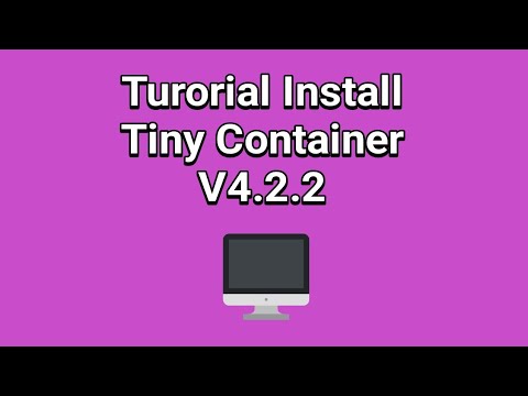 Tutorial Install Tiny Container 4.2.2 di Tablet Android