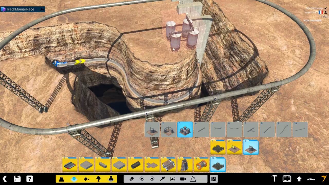LIVE Mapping sur Trackmania 2 Canyon Fin épisode 4 - QuozGaming