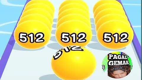 Ball Run 2048 - All Levels Gameplay Android, iOS (Levels 696-716)