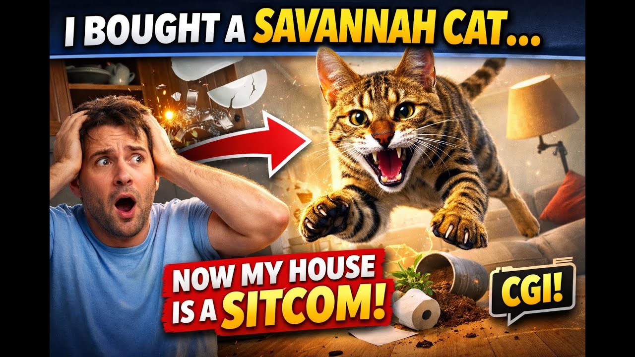 Каково это на самом деле — иметь саваннскую кошку (это безумие) | CGI