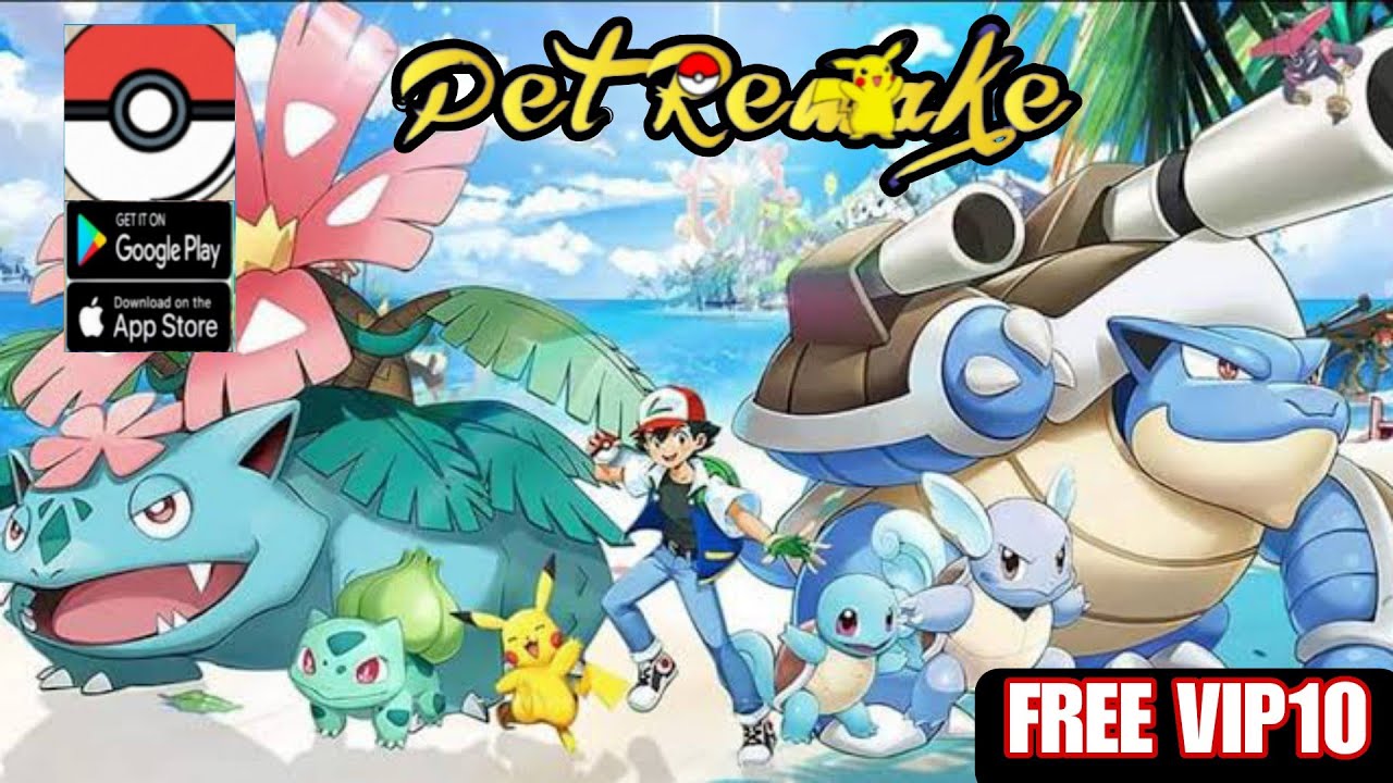 Pet Remake Gameplay V10 (EN) - Pokemon RPG Game Android iOS