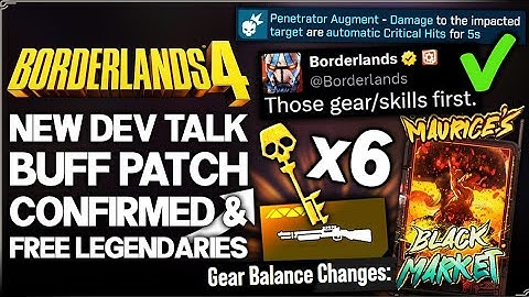 Borderlands 4 - WARNING: BIG Surprise Buff Patch Released, New Shift Codes, Maurice Location & More!