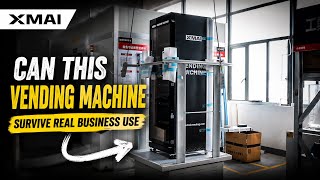 How We Test Vending Machine Reliability Before Shipping | Factory Stability Test #xmaivendingmachine