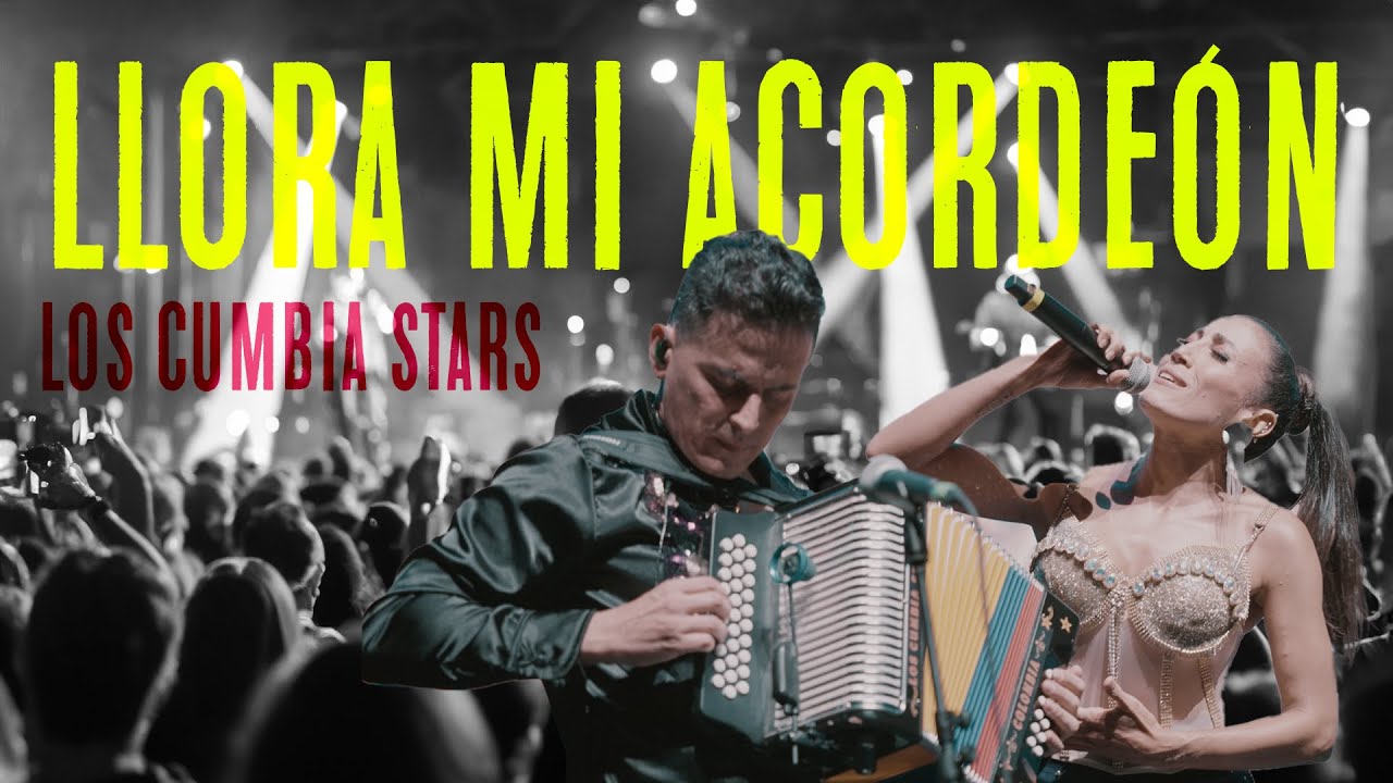 Llora Mi Acordeón - Los Cumbia Stars (Video en Vivo)