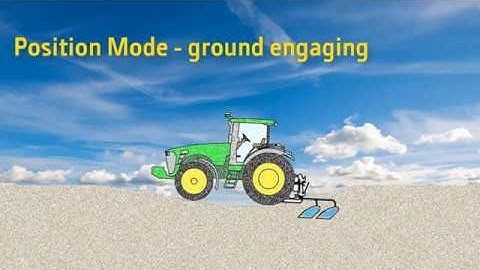 Hitch Settings and Operation