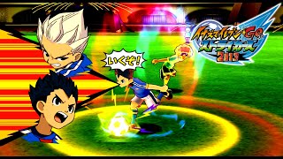 Inazuma Eleven Go Strikers 2013 wii  Inazuma Japan Vs Little Gigant Japan dolphingameplay