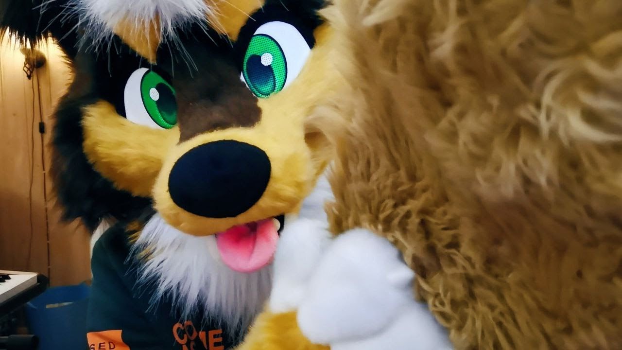 Furry ASMR for sleep (Brush, mouth, tap sounds)