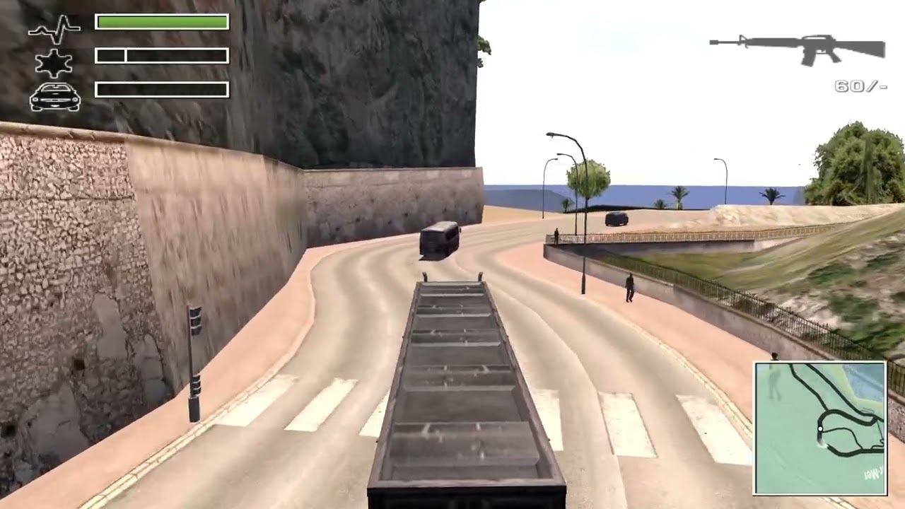 Driv3r – €100,000,000 Infinite Mass carnage with 18-Wheeler Truck with Trailer in Nice
