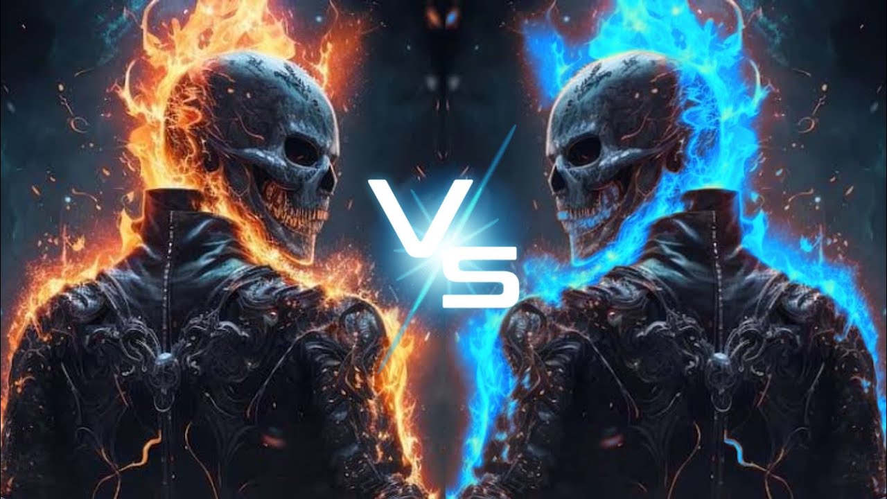 Angel Rider vs Ghost Rider 🔥 ☠️ / who will win - YouTube