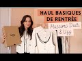 Haul basiques de rentre massimo dutti  ugg  lauriane villa