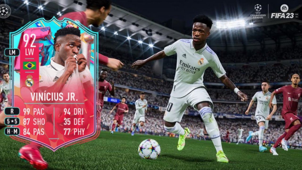 FUT BIRTHDAY VINICIUS JR REVIEW 🥳 | 92 RATED LW W 99 PACE SPRINT SPEED AND ACCELARATION | 😈WINGER
