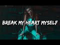 Bebe Rexha Break My Heart Myself Lyrics Feat Travis Barker