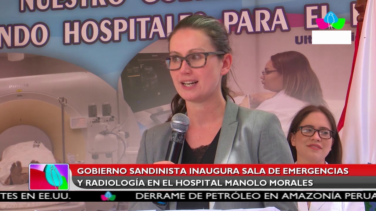 Multinoticias | GRUN inaugura sala de emergencias y radiología en el Hospital Manolo Morales nicaragua national costume