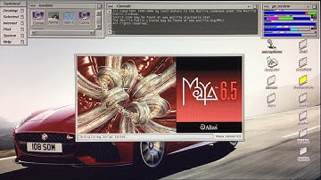 Rendering an Indy case on an SGI Indigo2 R10000 MAX IMPACT using mental ray final gather in MAYA 6.5