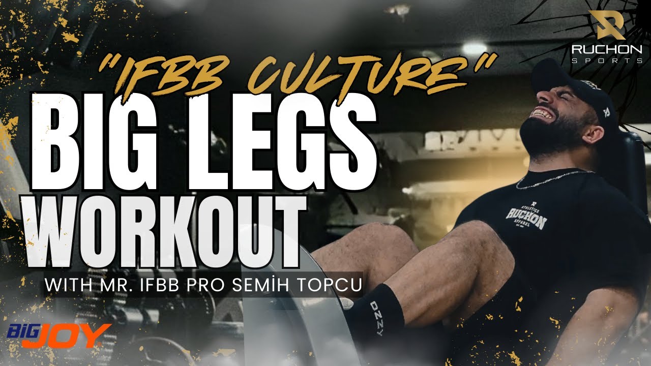 “LEG DAY TRANSFORMATION 🔥 Güçlü ve Hacimli Bacaklar İçin Antrenman” IFBB CULTURE