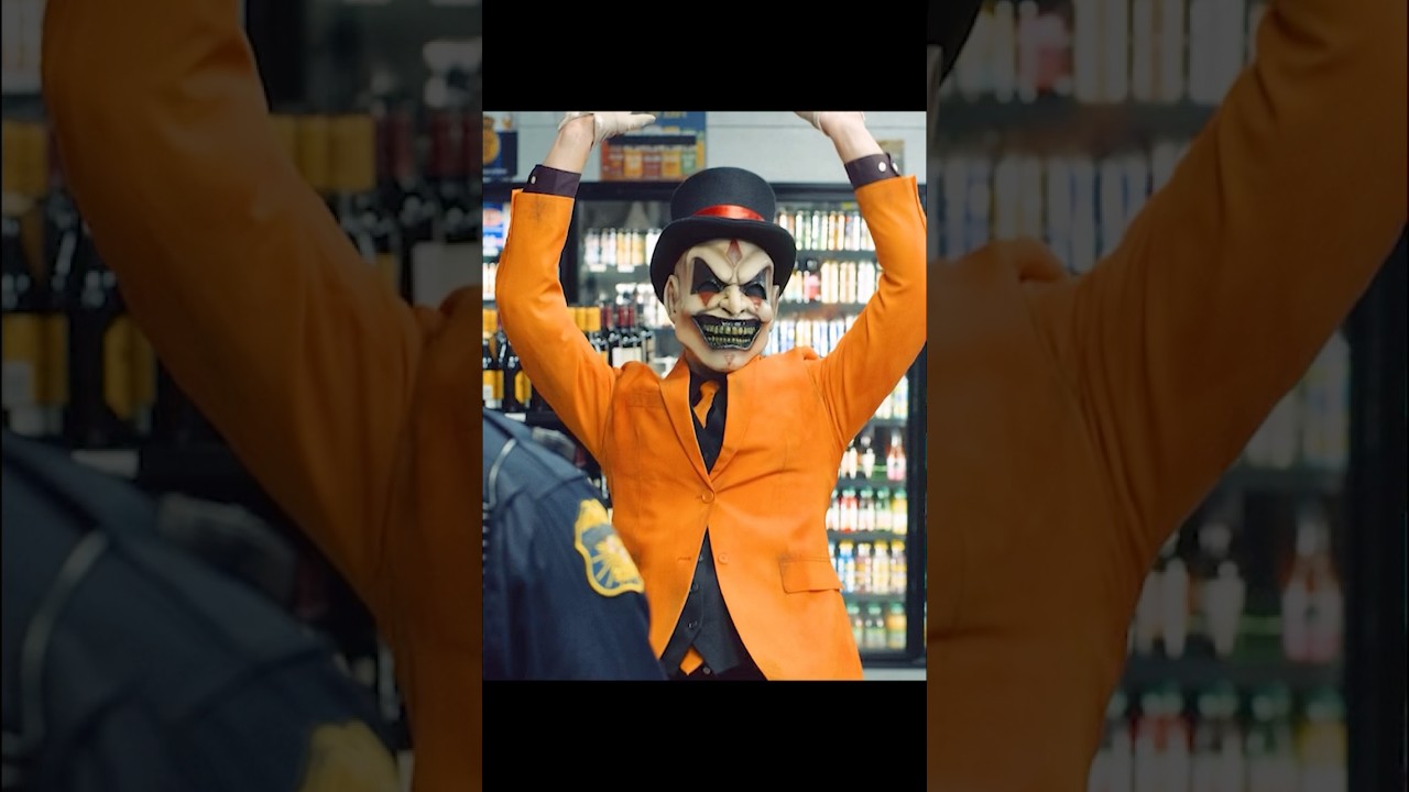 The clown gave a wonderful performance.