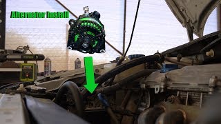 Scion Tc High Output Alternator Install