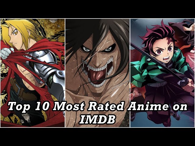 Top 10 Best Anime Series of All Time, According to IMDb