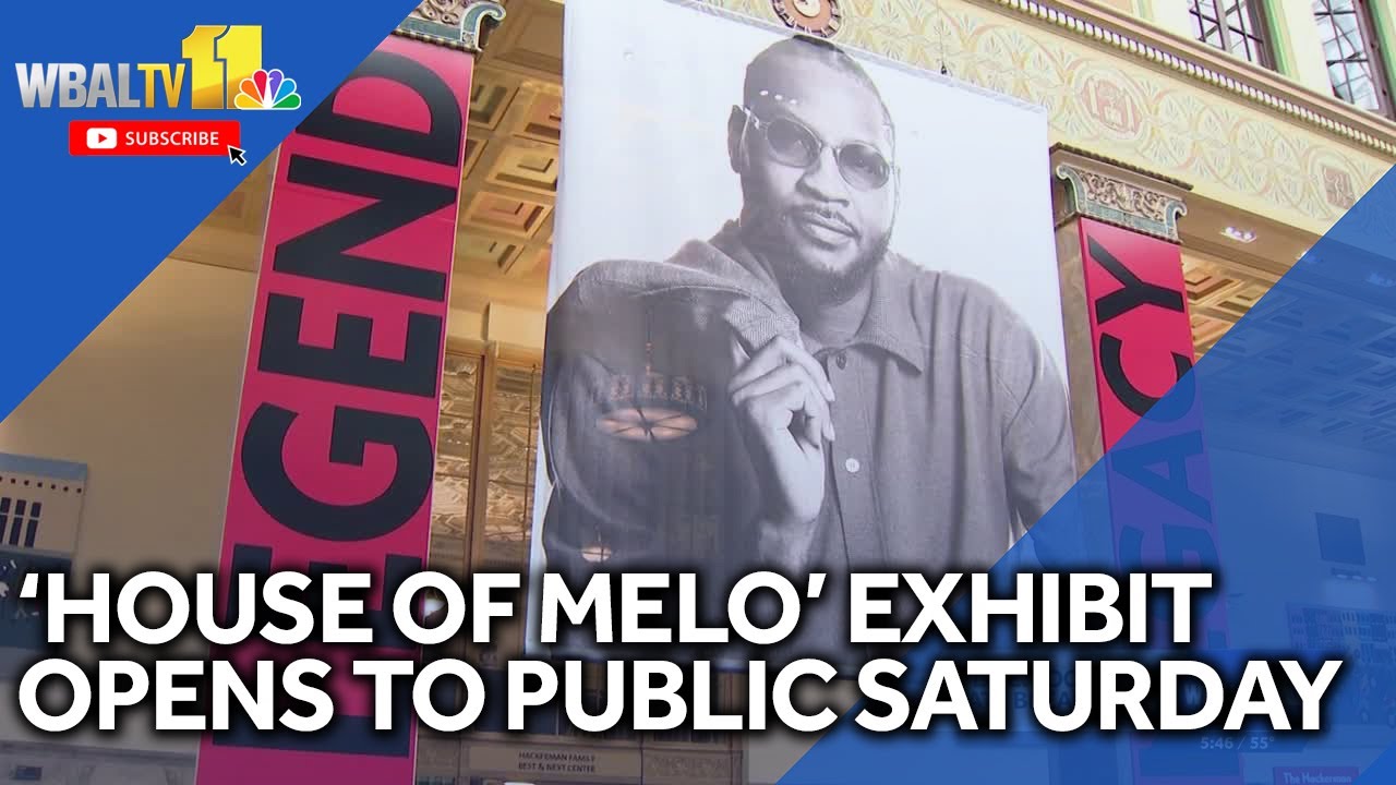 'House of Melo' exhibit goes through Carmelo Anthony's life