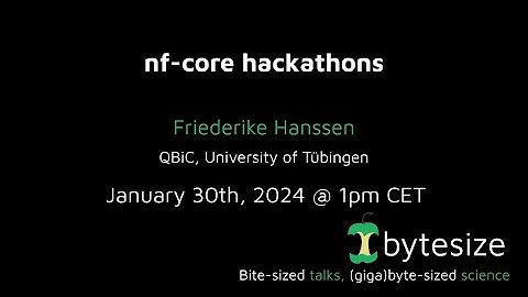 nf-core/bytesize: About nf-core hackathons