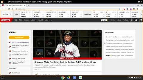 ChromeVox - Chromebook