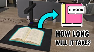 I Scanned a WHOLE Book to E-Book. This is how I did it!