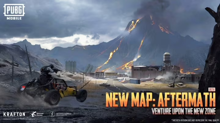 PUBG Mobile 1.8 AFTERMATH theme