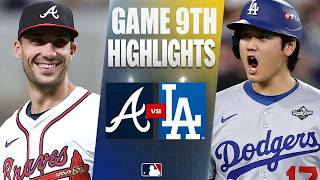 Los Angeles Dodgers vs Atlanta Braves Game 9th Highlights - August 25,2026 MLB