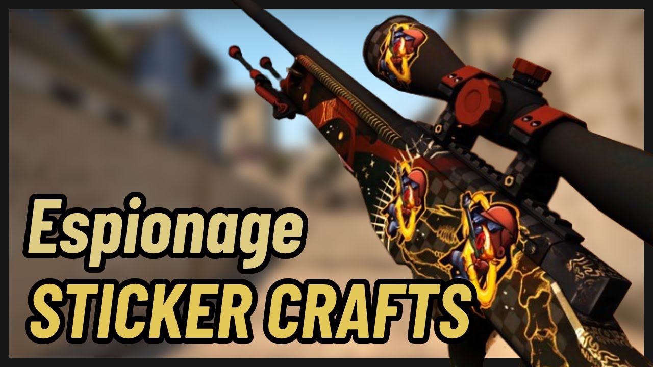 espionage-sticker-crafts-best-2023-espionage-combos-youtube