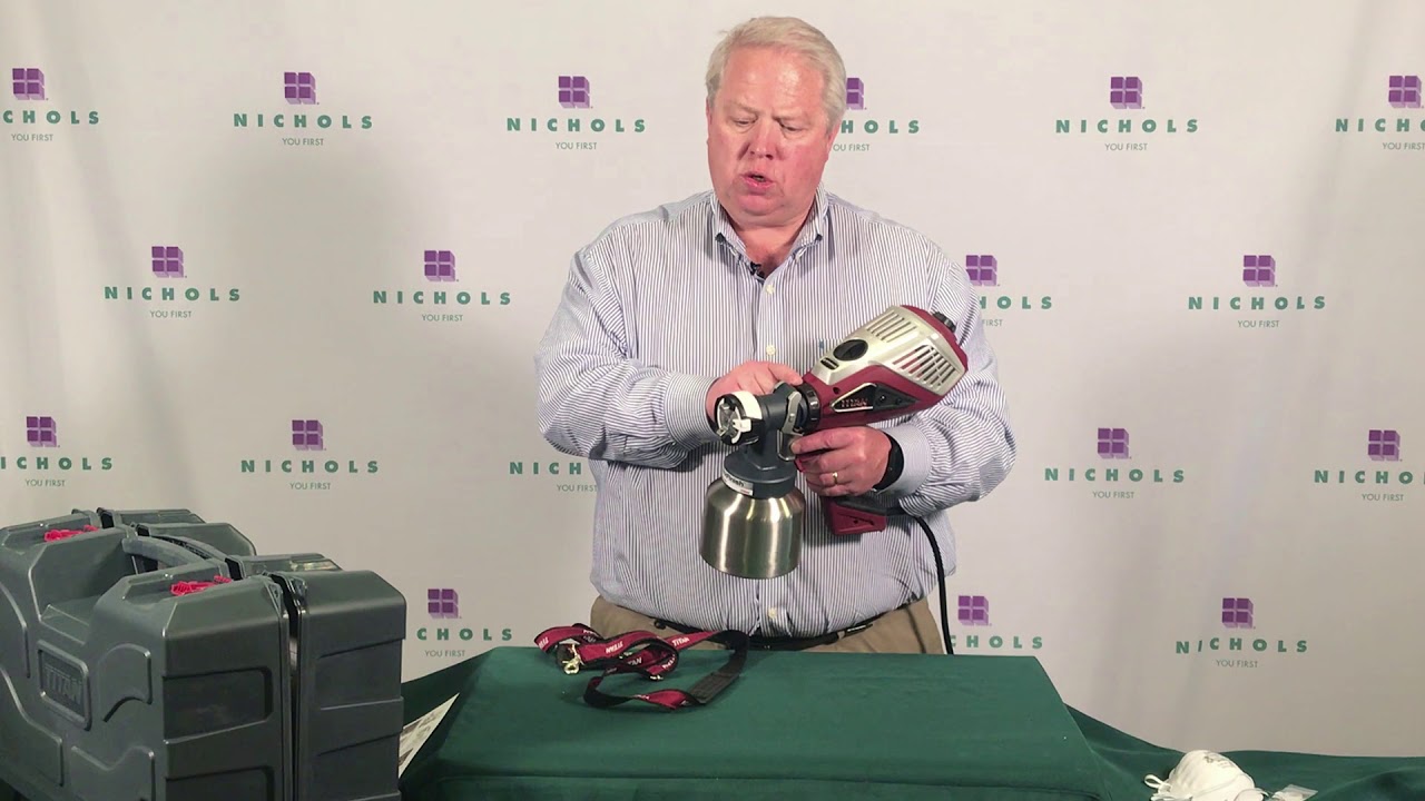 Nichols Machine Minute Nilfisk Titan Flex Sprayer YouTube