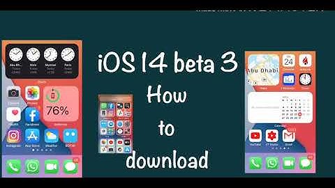 iOS 14 beta 3 #ios14.3 how to Download and install