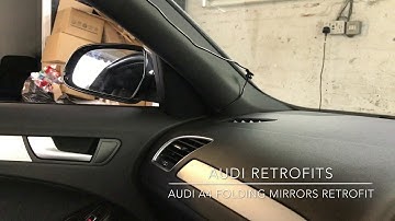 Audi A4 Genuine Folding Mirror Retrofit