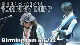 Jeff Beck & Johnny Depp: Complete Set from Birmingham Symphony Hall, Jun 6th, 2022