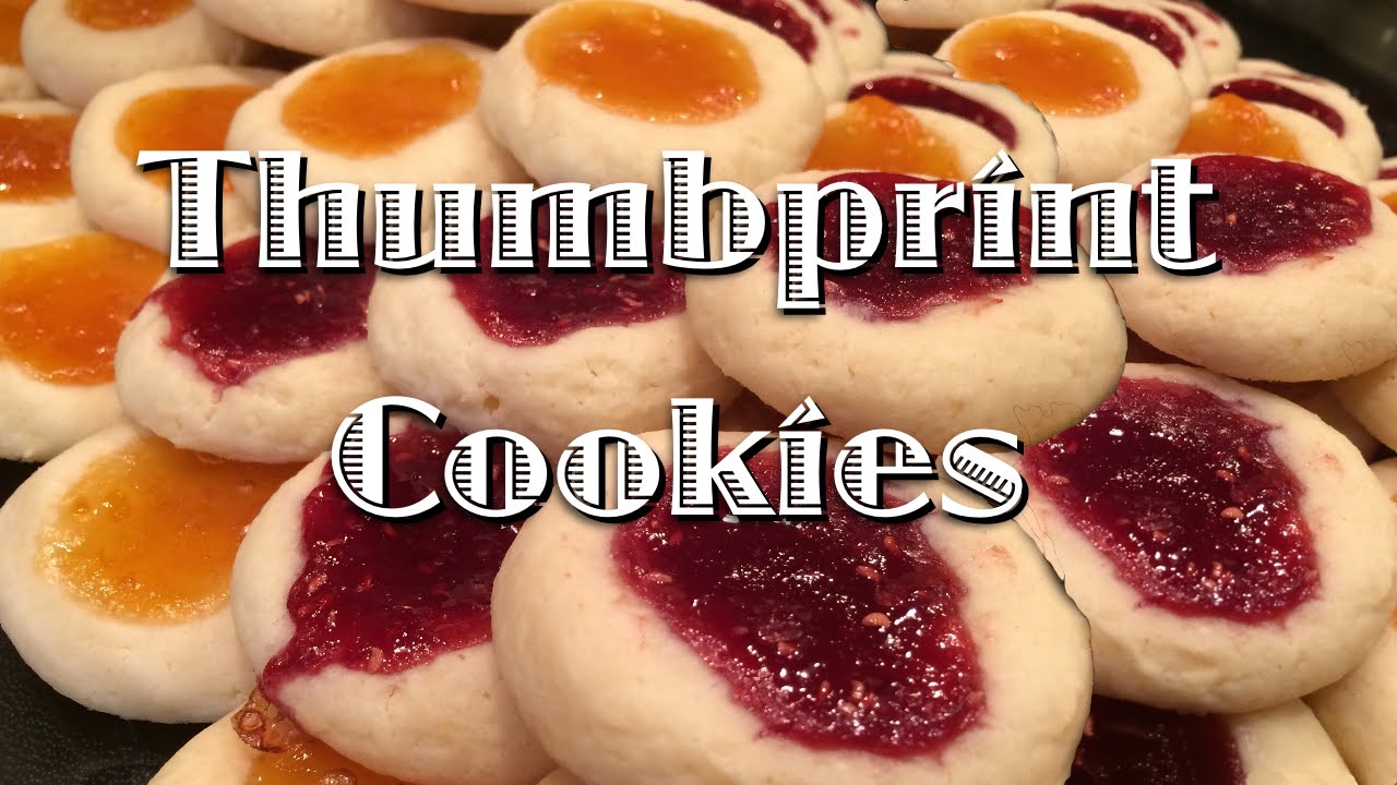 Cream Cheese Thumbprint Cookies YouTube