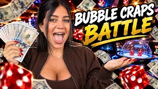 $1,600 BUBBLE CRAPS BATTLE! 🎲💰